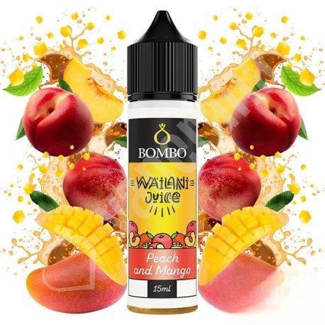 Bombo Wailani Juice Peach and Mango - 15ml