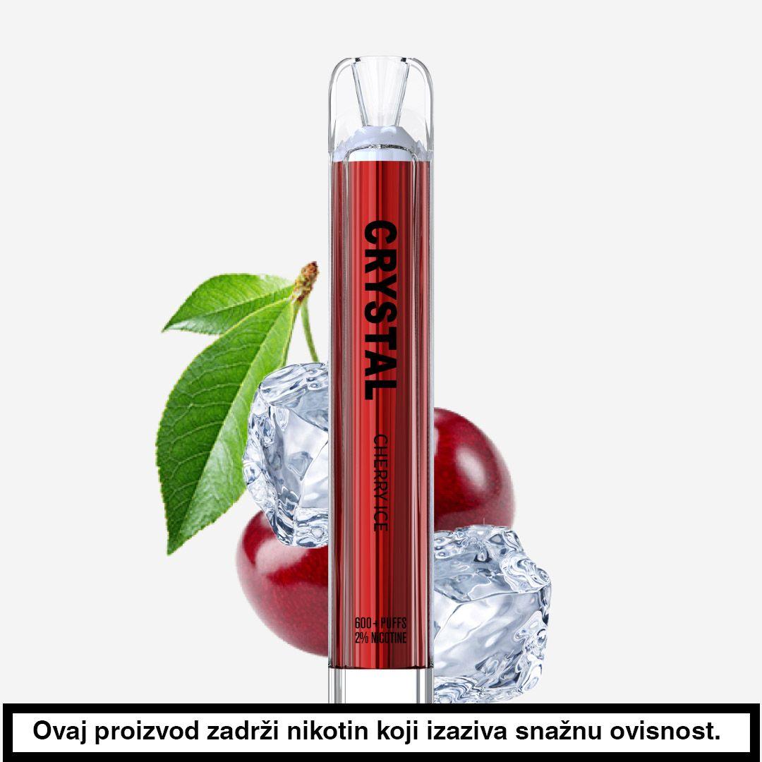 Crystal 600 2% jednokratna e-cigareta Cherry Ice