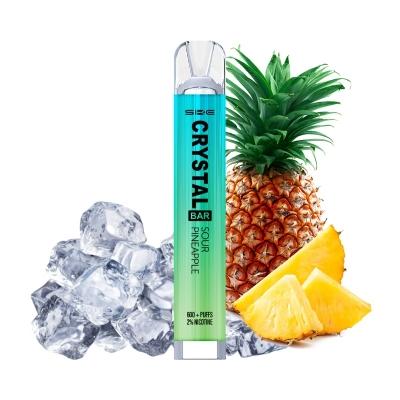 Crystal 600 2% jednokratna e-cigareta Sour Pineapple Ice