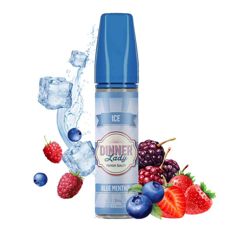 Dinner Lady Blue Menthol - 14ml/60ml