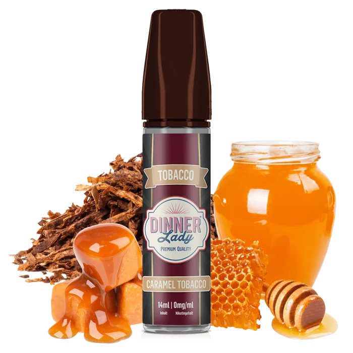 Dinner Lady Caramel Tobacco - 14ml/60ml