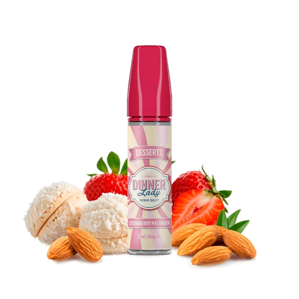Dinner Lady Strawberry Macaroon - 14ml/60ml