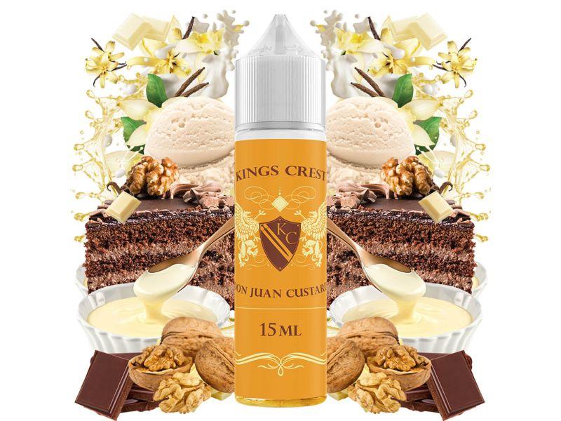King Crest Don Juan Custard - 15/60 ml