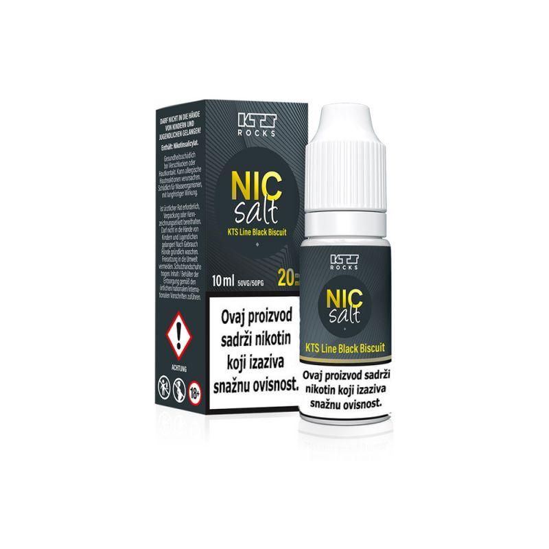 KTS Nic-Salt - KTS Line Black Biscuit - 10ml