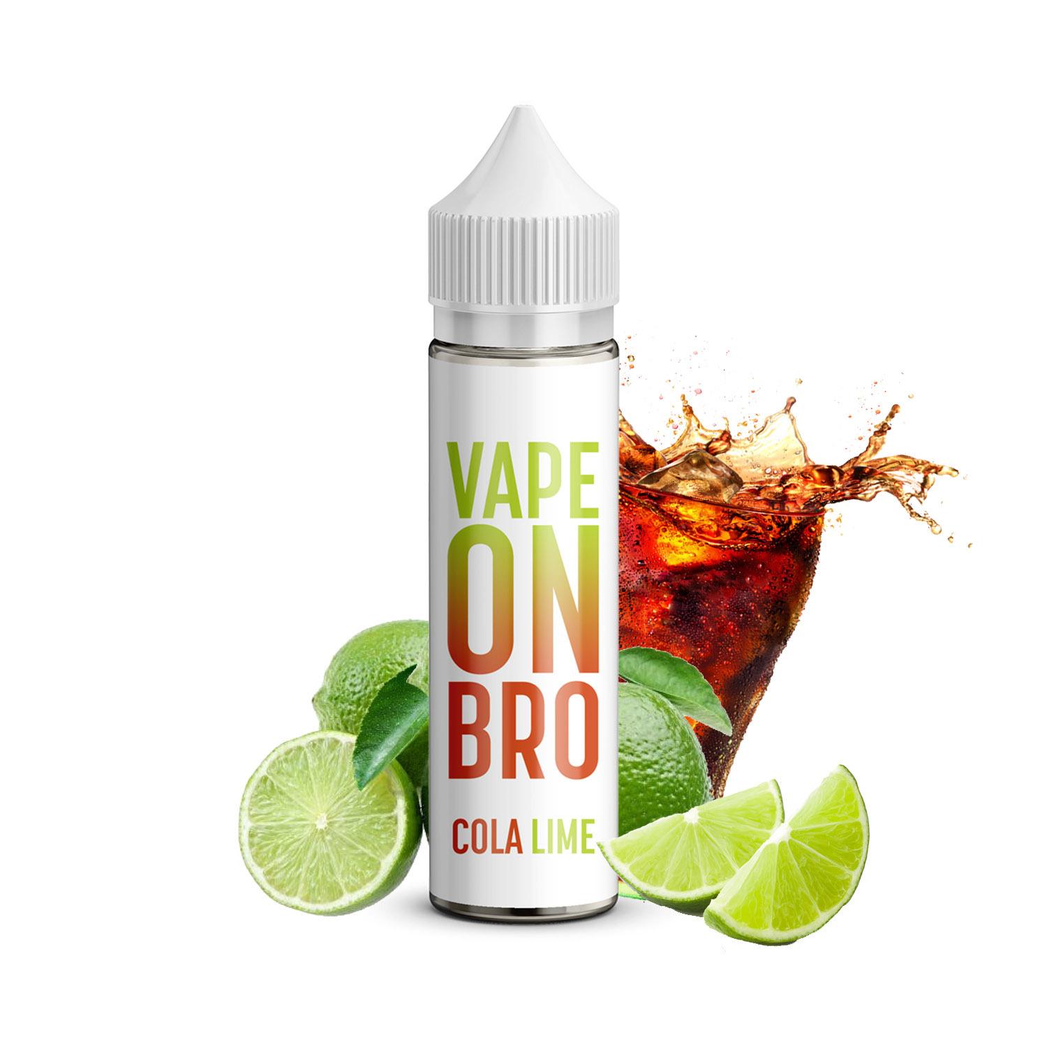 Vape On Bro 50ml - Cola Lime