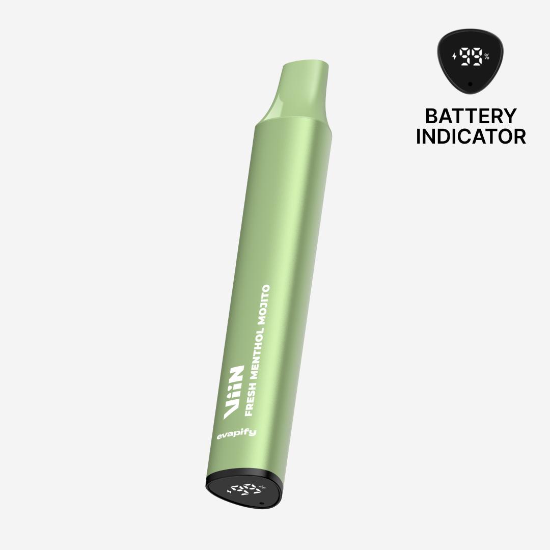 ViiN 1000 2% jednokratna e-cigareta Fresh Menthol Mojito