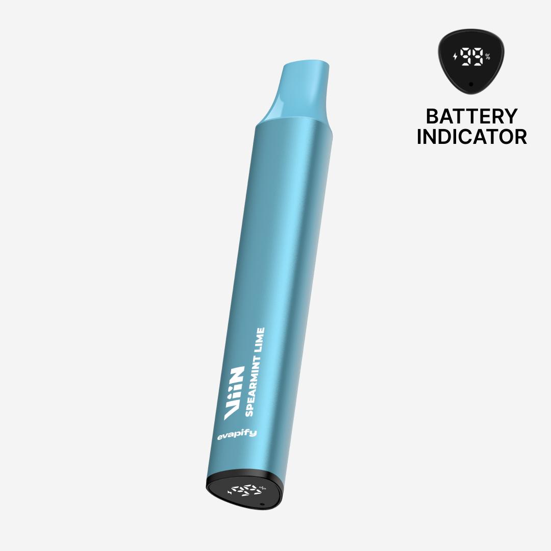 ViiN 1000 2% jednokratna e-cigareta Spearmint Lime