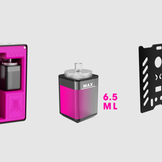 Damn Vape X The Mind Flayer Atemporal 80W 21 Squonk Mod Damn Vape X The Mind Flayer Atemporal 80W 21 Squonk Mod
