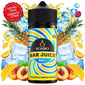 Bombo Bar Juice Pineapple Peach Mango Ice - 24ml