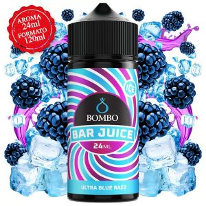 Bombo Bar Juice Ultra Blue Razz Ice - 24ml