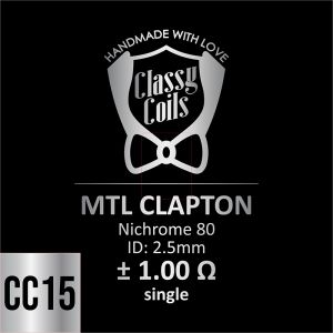 CC-15 - Classy Coils - MTL Clapton
