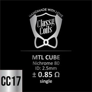 CC-17 - Classy Coils - MTL Cube Clapton