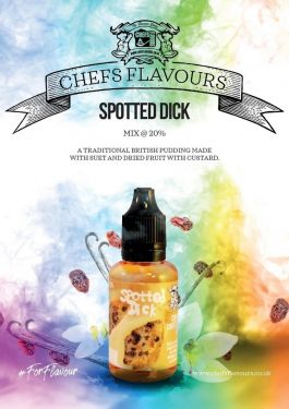 Chefs Flavours - Spotted Dick and Custard