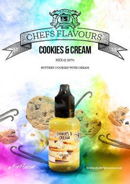 Chefs Flavours - Cookies and Cream